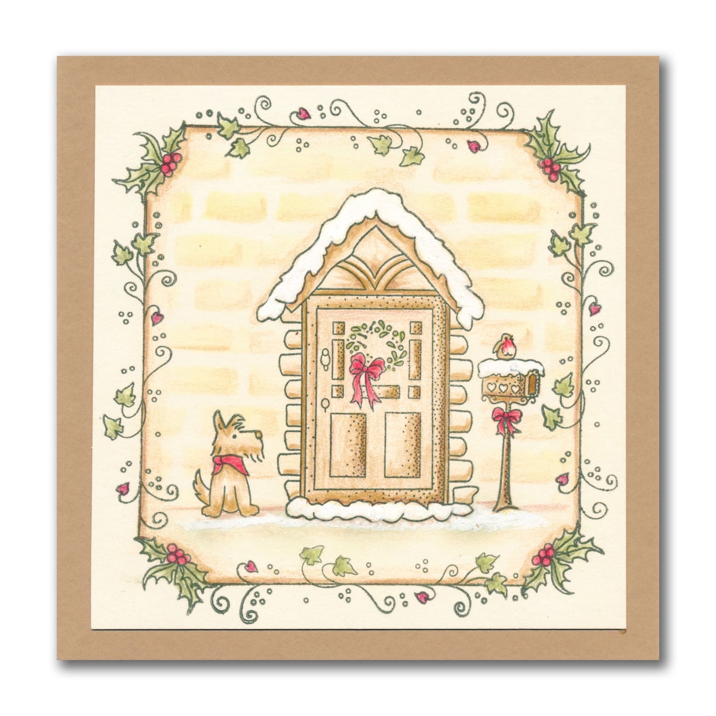 Linda's Christmas Compendium - Part 3 A6 Stamp Collection