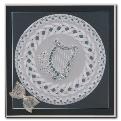 Linda's Layering Frames Set 5 - Celtic A4 Square & A5 Square Groovi Plate Collection