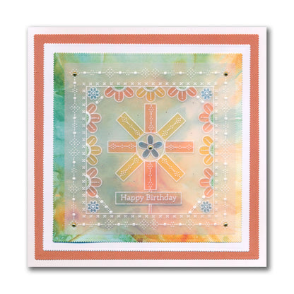 Tina's Layering Plate Mate for A6 Square Plates Complete Collection with Ideas & Inspiration