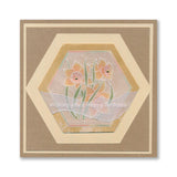 Flowers & Frames A6 Square Groovi Plate Collection