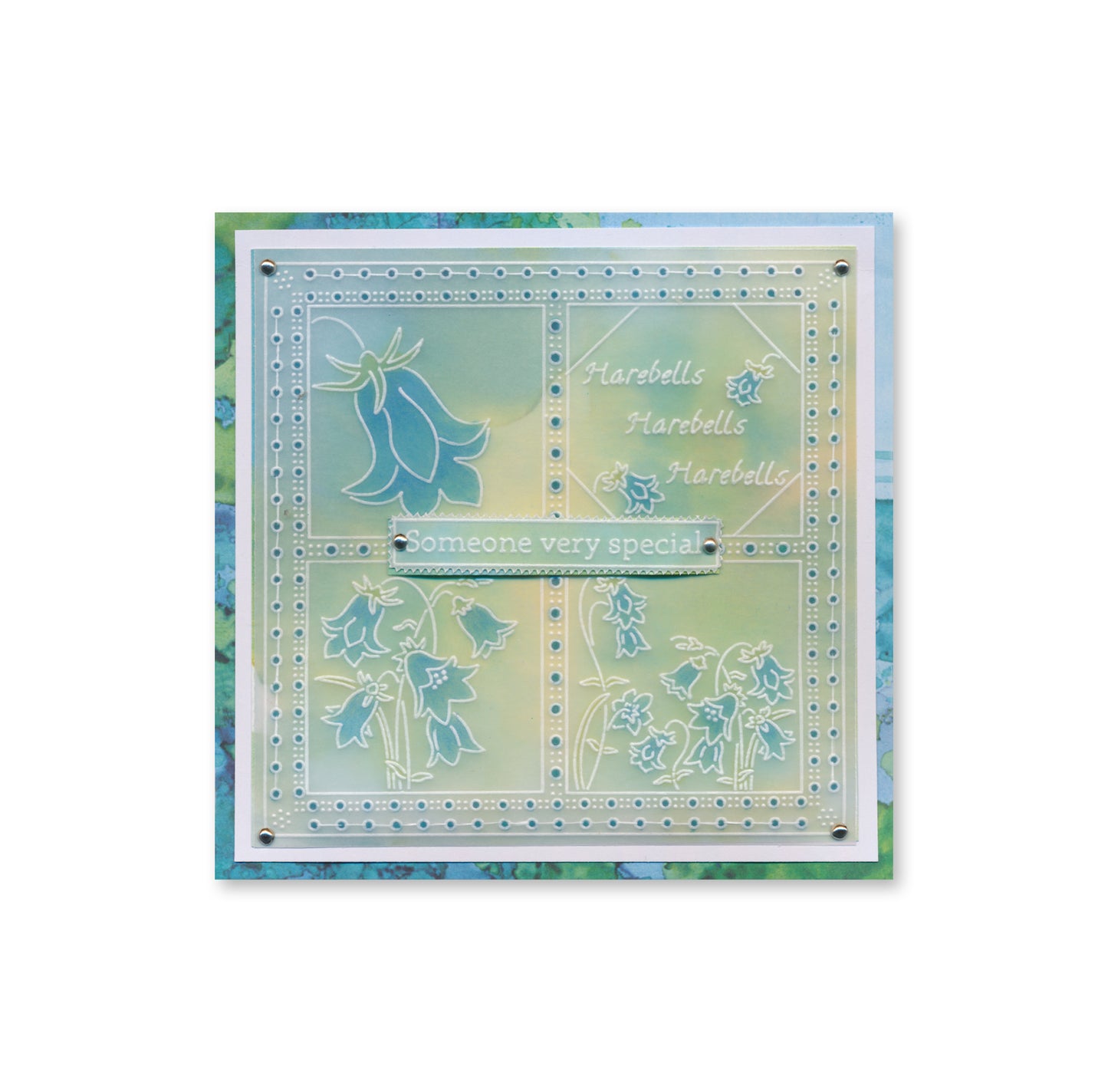 Linda's 123 - Garden Life A5 Square Groovi Plate Trio