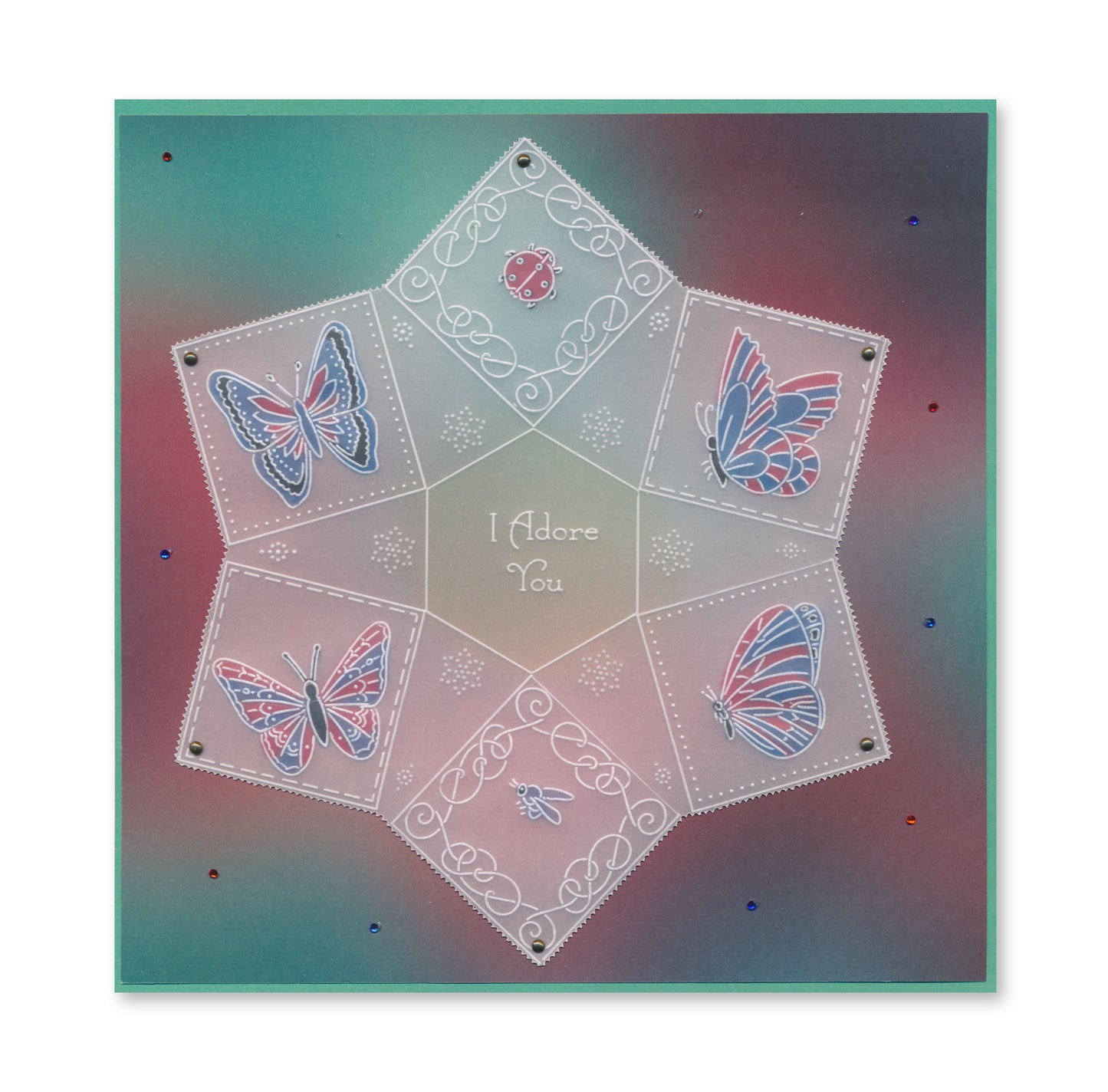 Jayne's Floral Sampler A4 Groovi Plate