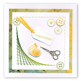 Mini Hobbies - Haberdashery A5 Square Stamp Set