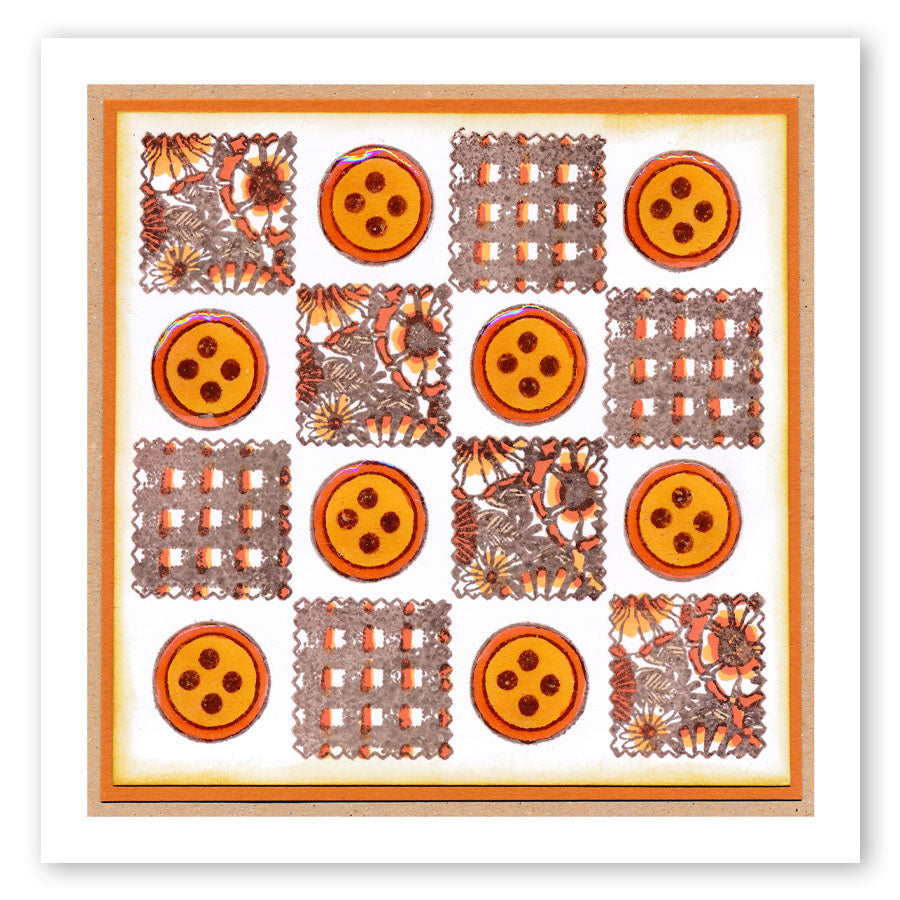 Mini Hobbies - Haberdashery A5 Square Stamp Set