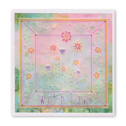 Barbara's Happy Alphabet A4 Groovi Plate