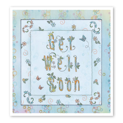 Barbara's Happy Alphabet A4 Stamp Set