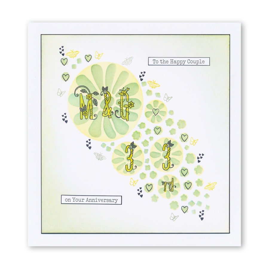 Barbara's Happy Alphabet A4 Stamp Set