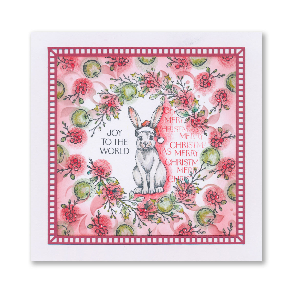 Barbara's Christmas Animals A6 Stamp & Mask Collection with FREE GIFT A6 Embedder Stencil Worth £4.99