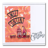 Christmas Sentiments & Holly Aperture Framer Die Collection