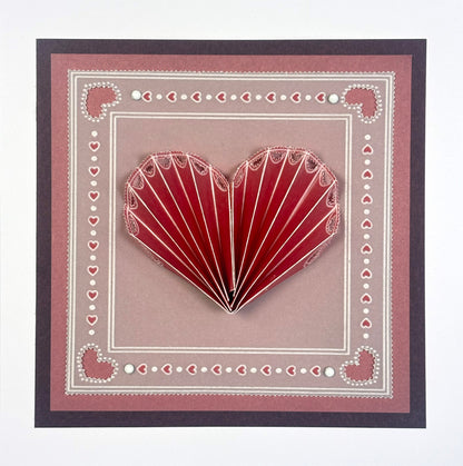 3D Florals & Hearts Tem-Plates A5 Groovi Plate Collection