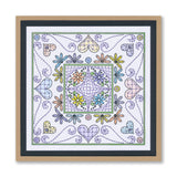 Paper Stitch by Clarity - 01 - Hearts & Swirls Embroidery Card Pack