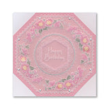 Linda's Floral Shapes Midi Groovi Plate Quartet