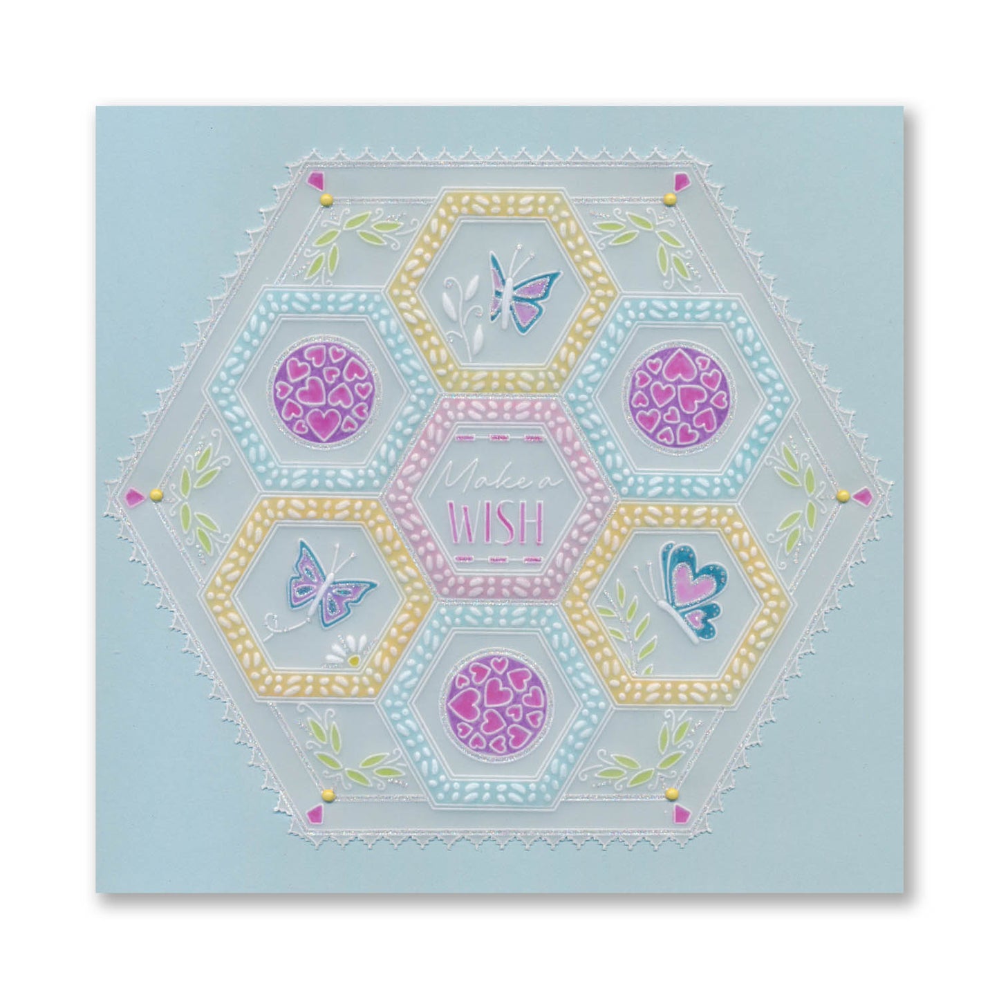Nested Doodle Frames A4 Square Groovi Plate Collection