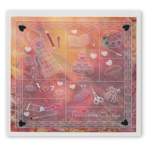 Baking - Hobbies & Pastimes A5 Square Groovi Plate