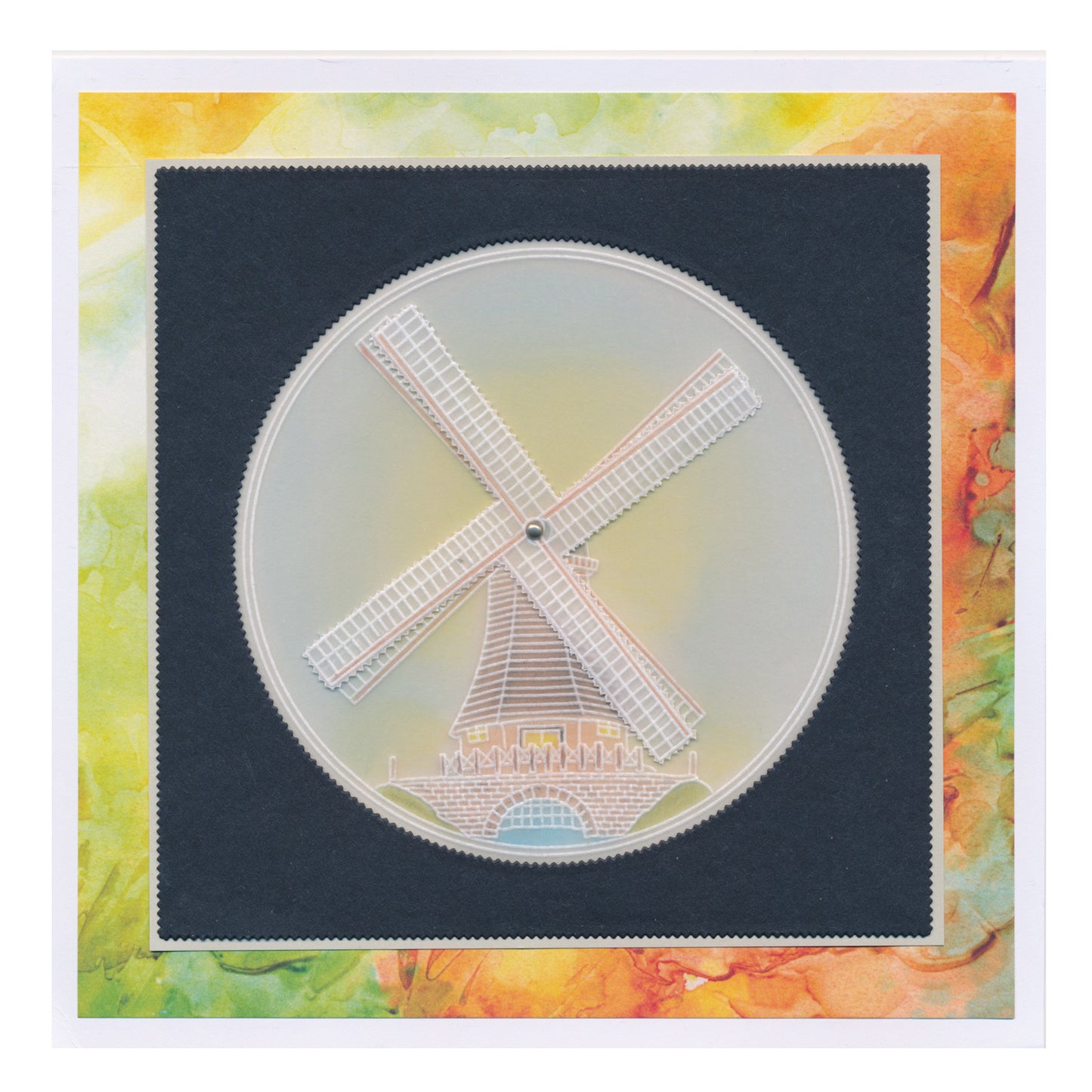 Barbara's SHAC Holland A5 Square Groovi Plate