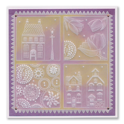 Barbara's SHAC Holland & Buttons with Spacer Groovi Plate Collection