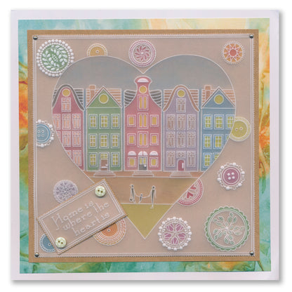 Barbara's SHAC Holland A5 Square Groovi Plate