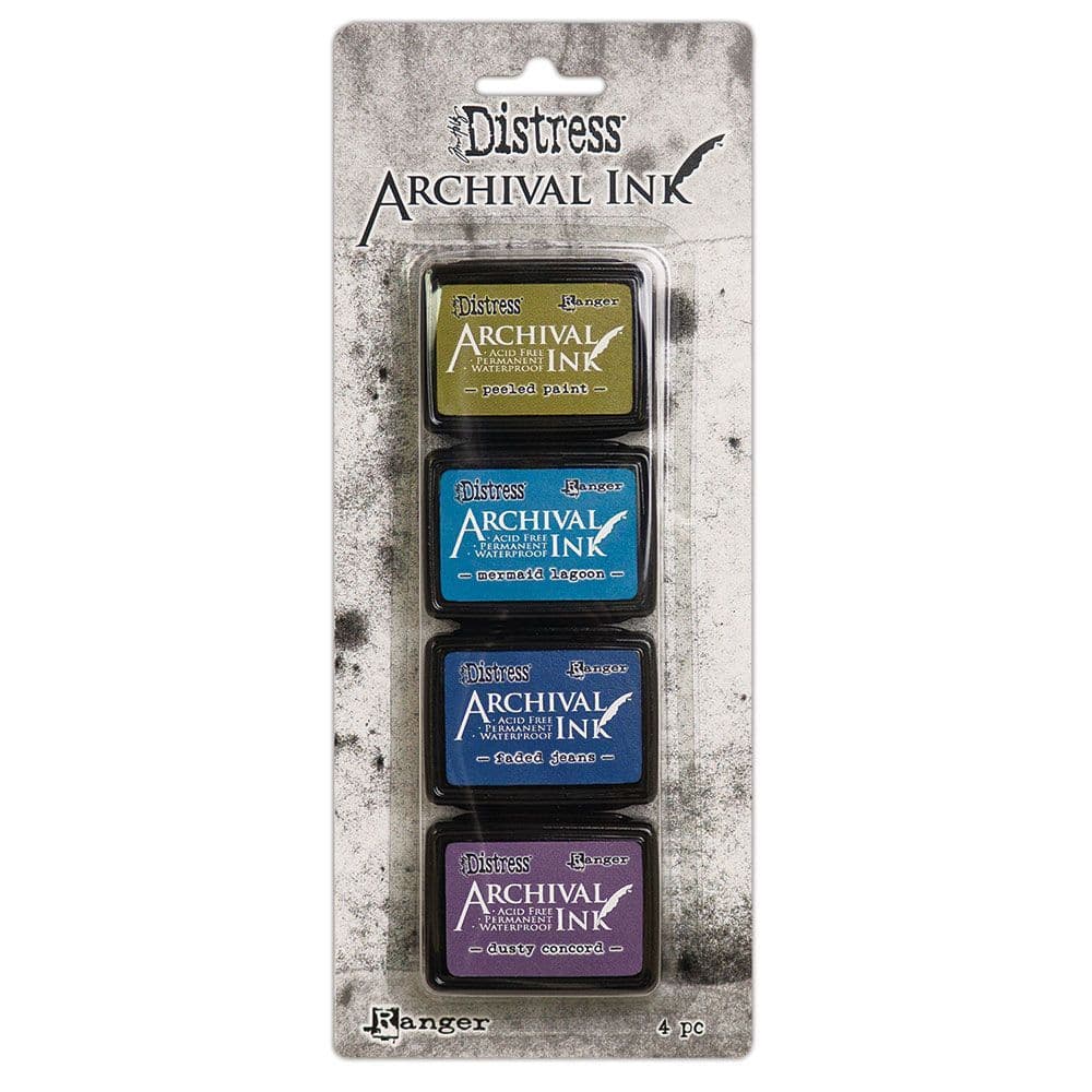 Mini Distress Archival Ink Pads Kit 2 - Peeled Paint