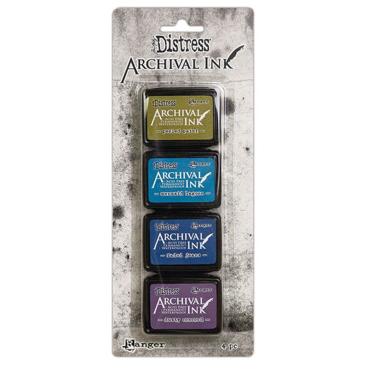 Mini Distress Archival Ink Pads Kit 2 - Peeled Paint
