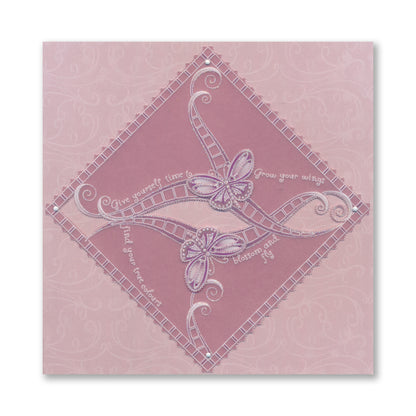 Linda's It's a Wrap! Part 3 - Butterfly Trifold A4 Groovi Plate