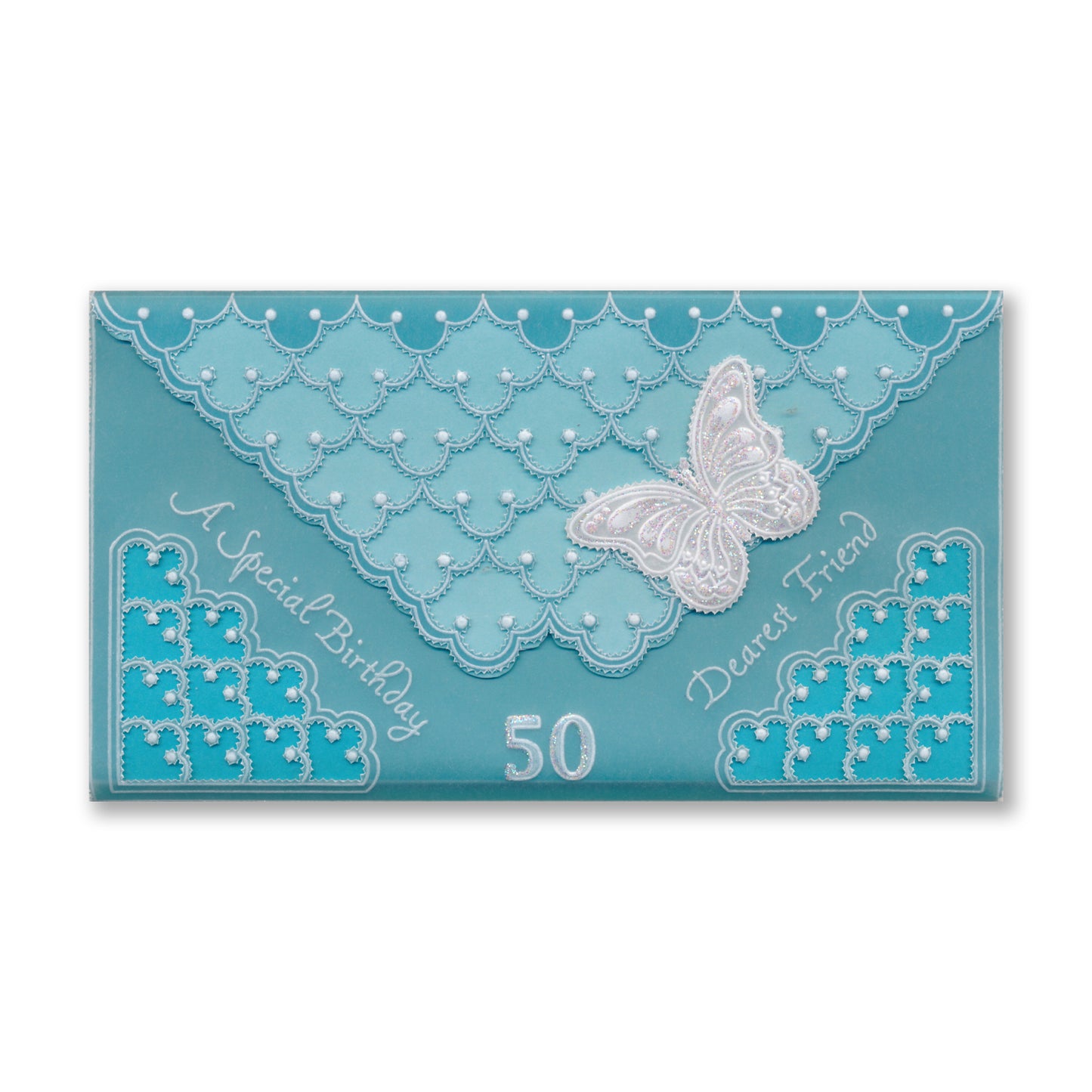 Linda's It's a Wrap! Part 3 - Butterfly Trifold A4 Groovi Plate