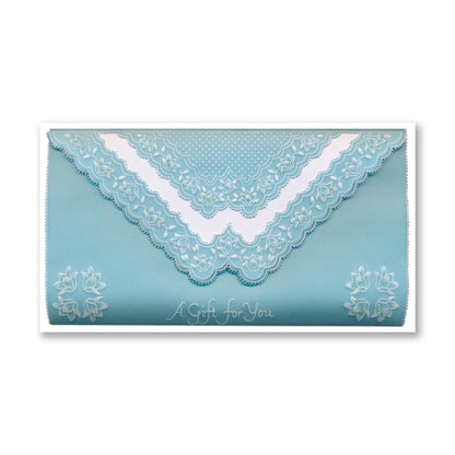 Linda's It's a Wrap! Part 3 - Hummingbird & Magnolia Trifold A4 Groovi Plate