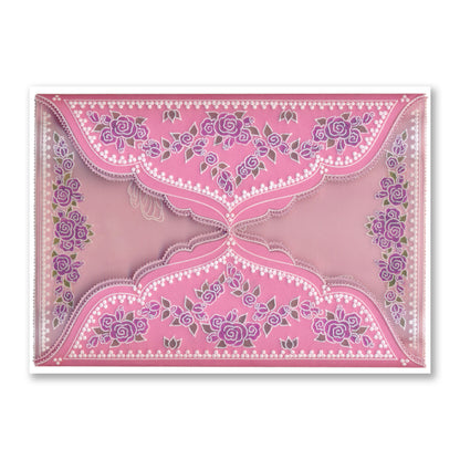 Linda's It's a Wrap! Part 3 - Dragonfly Gatefold A4 Groovi Plate