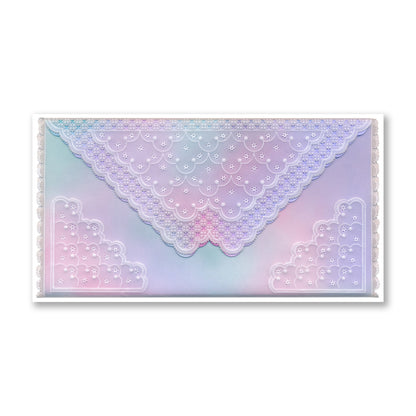 Linda's It's a Wrap! Part 3 - Hummingbird & Magnolia Trifold A4 Groovi Plate