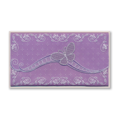 Linda's It's a Wrap! Part 3 - Butterfly Trifold A4 Groovi Plate