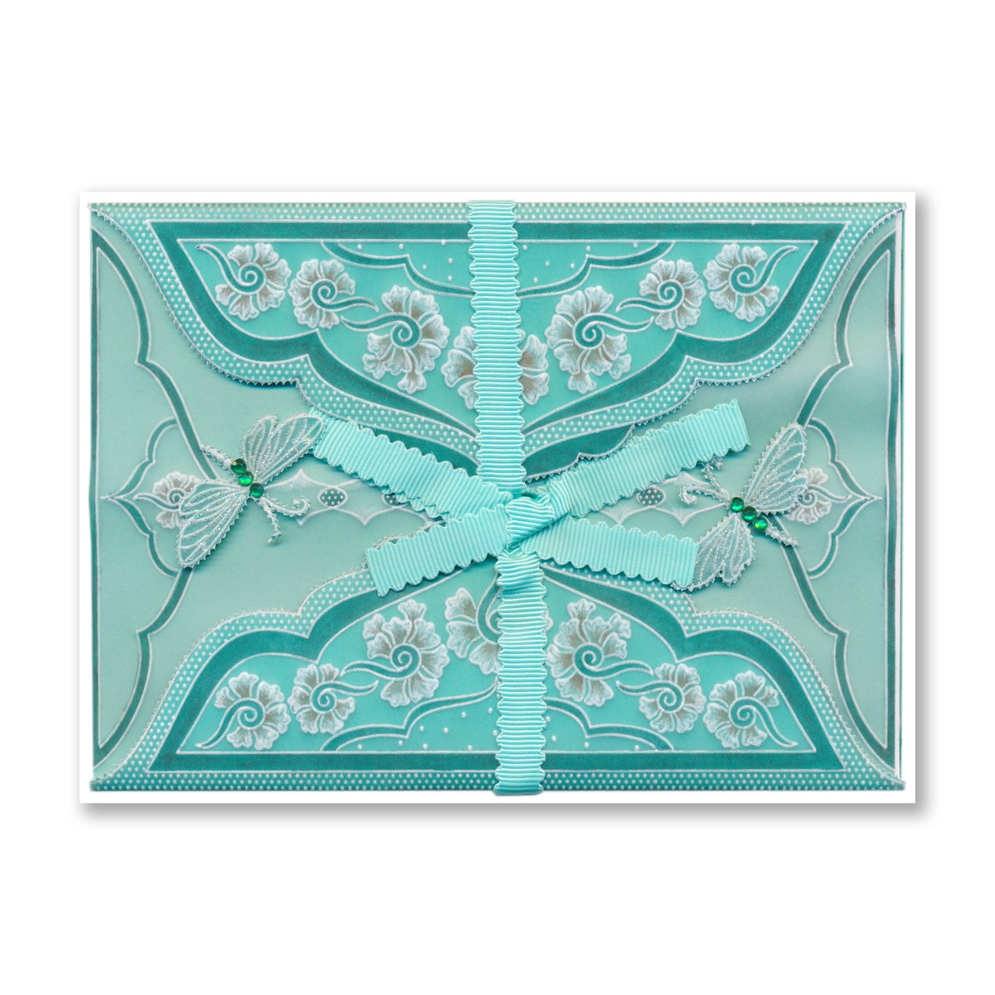Linda's It's a Wrap! Part 3 - Dragonfly Gatefold A4 Groovi Plate