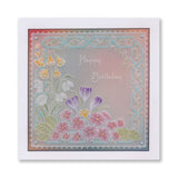 Linda's Layering Frames Set 2 - Countryside A4 Square & A5 Square Groovi Plate Collection