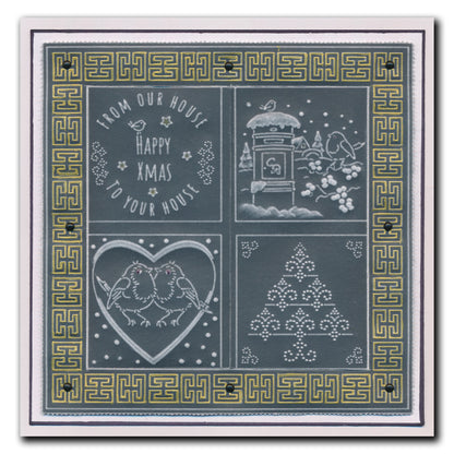 Linda's Layering Frames Sampler A4 Groovi Plate