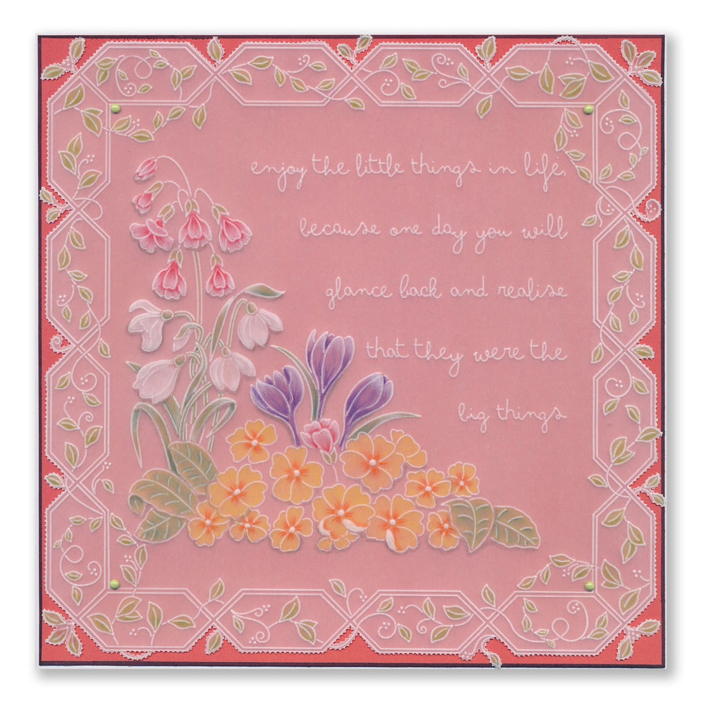 Linda's Layering Frames Set 2 - Countryside A4 Square & A5 Square Groovi Plate Collection