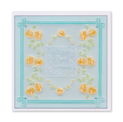 Jayne's Floral Sampler A4 Groovi Plate