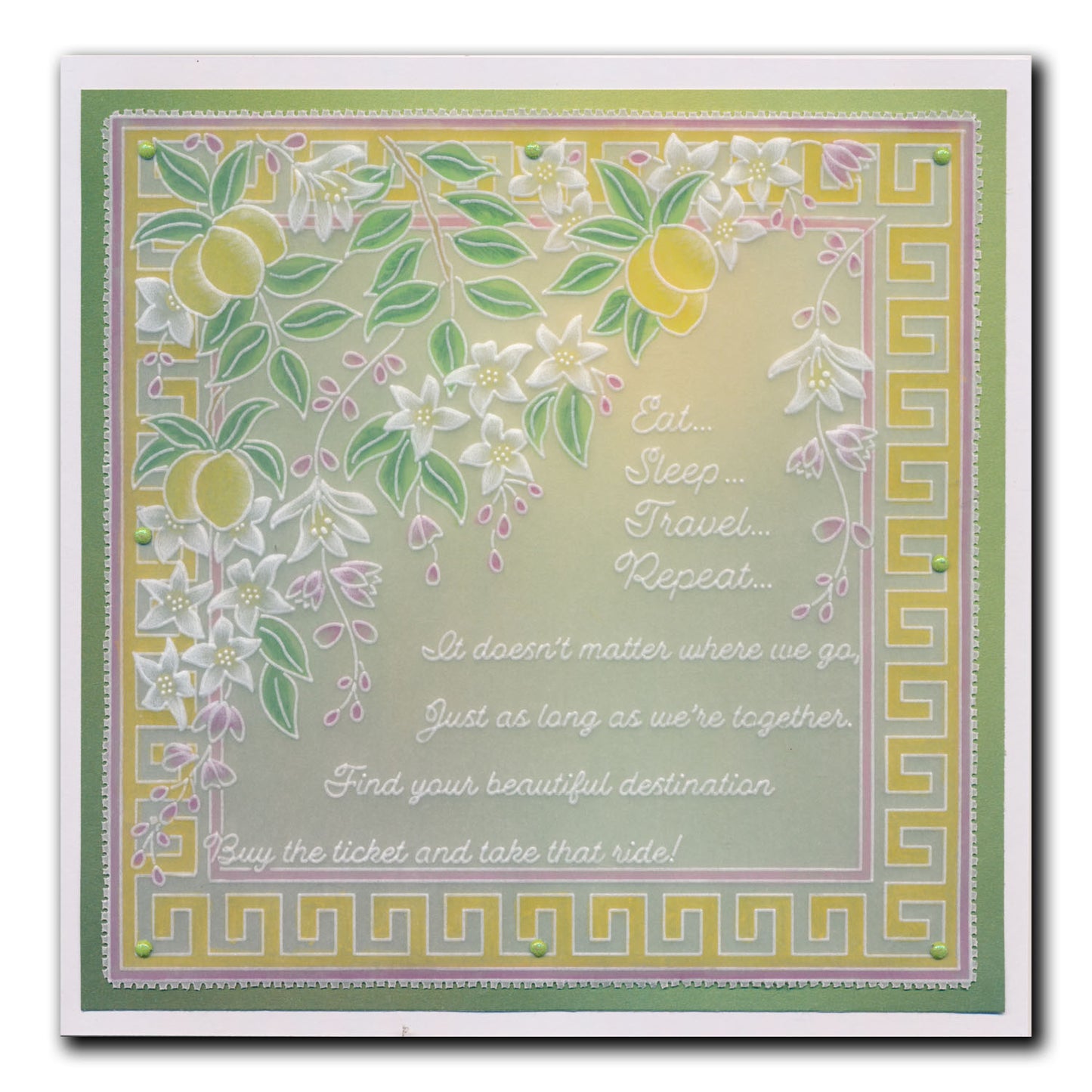 Linda's Layering Frames Set 6 - Greek A4 Square & A5 Square Groovi Plate Collection