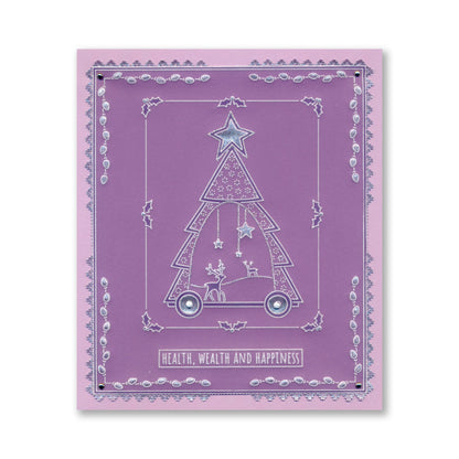 Barbara's SHAC Christmas Tree Wooden Toy A6 Groovi Plate