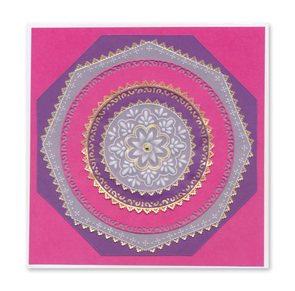 Nested Circle Doodle Frame-its Frames & Panels Die Collection