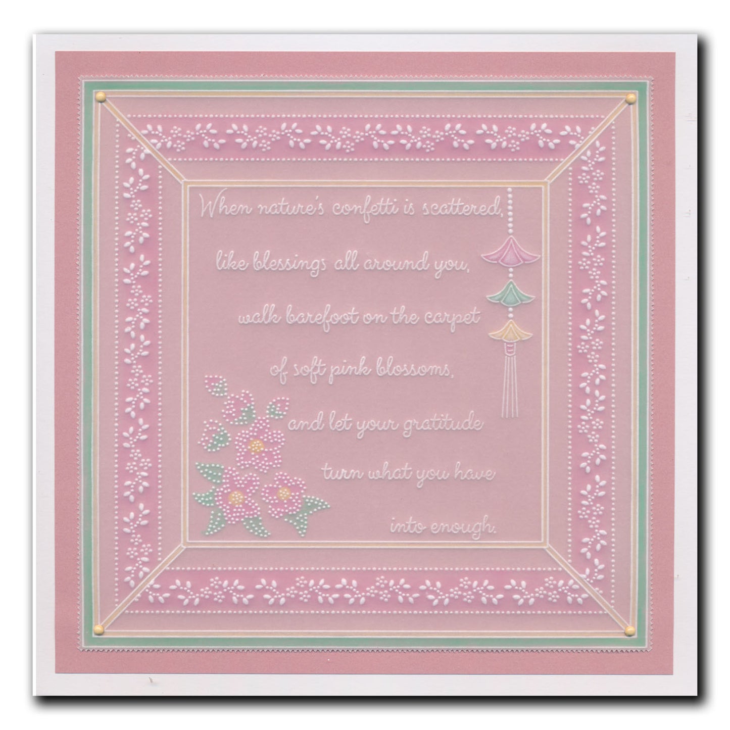 Linda's Layering Frames Set 3 - Oriental A4 Square & A5 Square Groovi Plate Collection