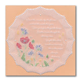 Linda's Tuscan Roses & Portico Layering Frame A4 Square Groovi Plate