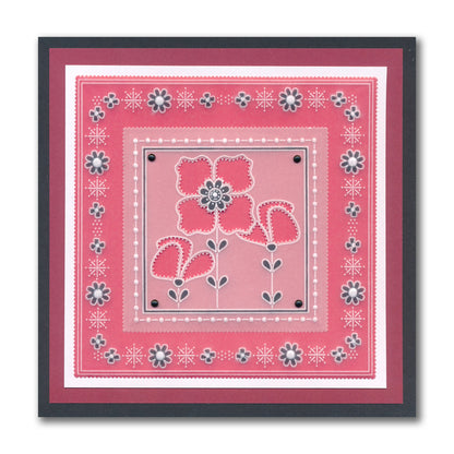 Tina's Layering Plate Mate for A6 Square Plates Complete Collection with Ideas & Inspiration