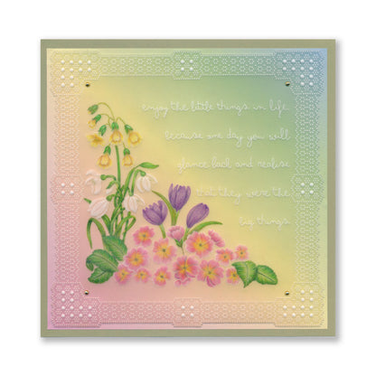 Linda's Layering Frames Set 2 - Countryside A4 Square & A5 Square Groovi Plate Collection