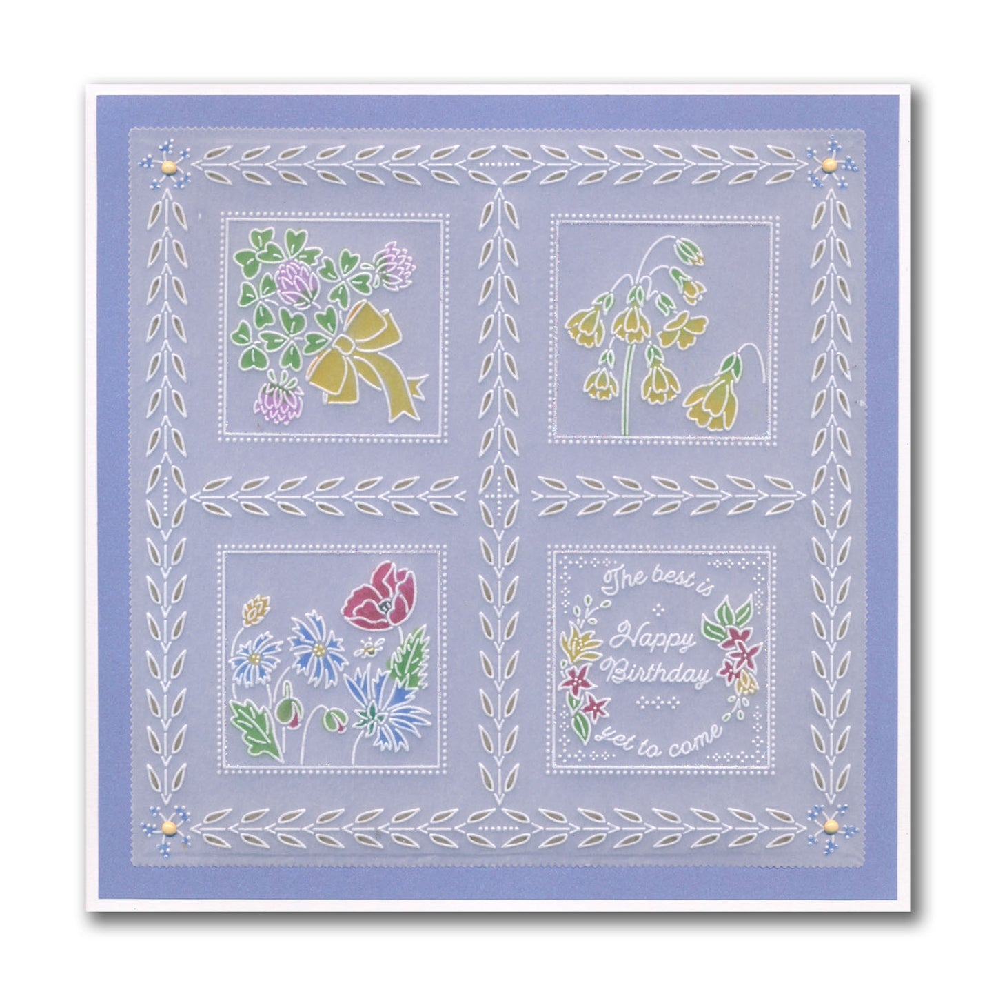 Linda's Layering Frames Sampler A4 Groovi Plate