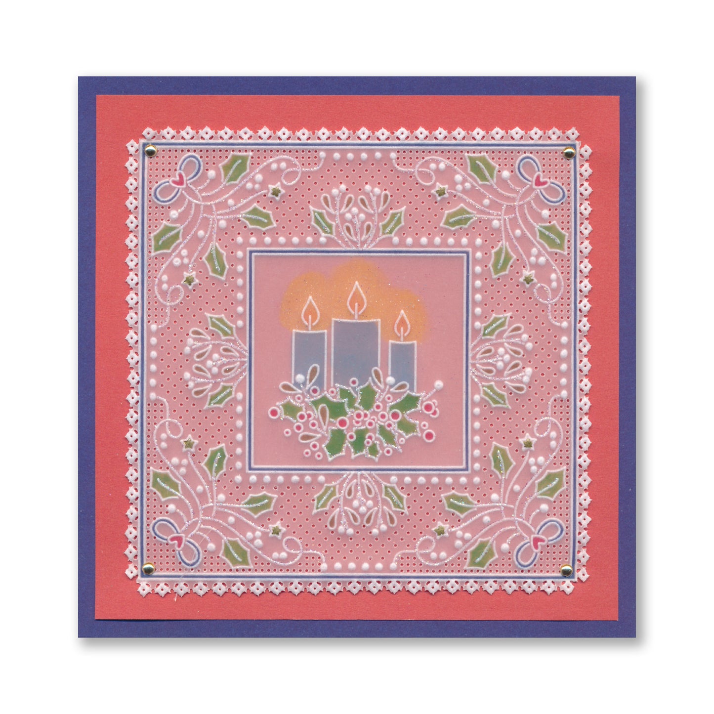 Tina Cox Christmas Elements Sampler A4 Groovi Plate