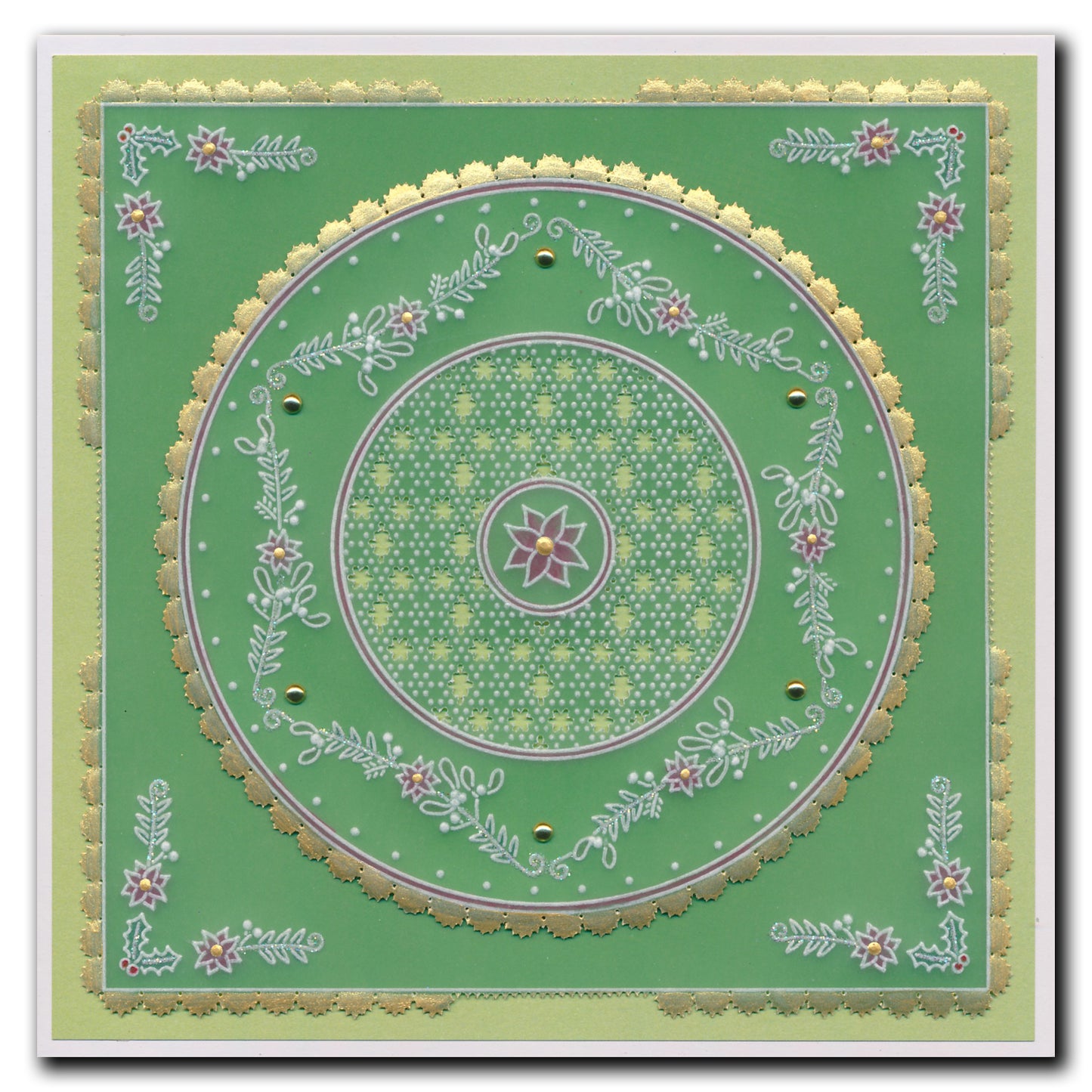 Jazz's Frames Through the Seasons A5 Square Groovi Plate Collection