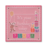 BIP the Bear Letterbox Alphabet A5 Groovi Plate