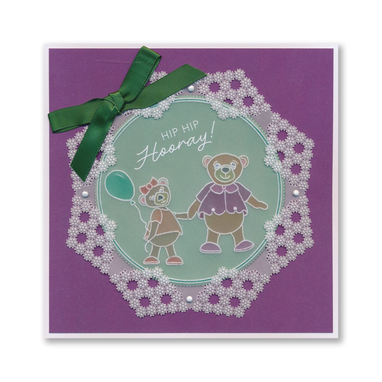 BIP the Bear & Family A5 Square Groovi Plate