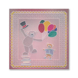 BIP the Bear Characters A5 Square & A6 Groovi Plate Collection with FREE Spacer Plate Worth £4.99