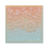 Linda's Richelieu Lace You Are Beautiful A5 Square Groovi Plate