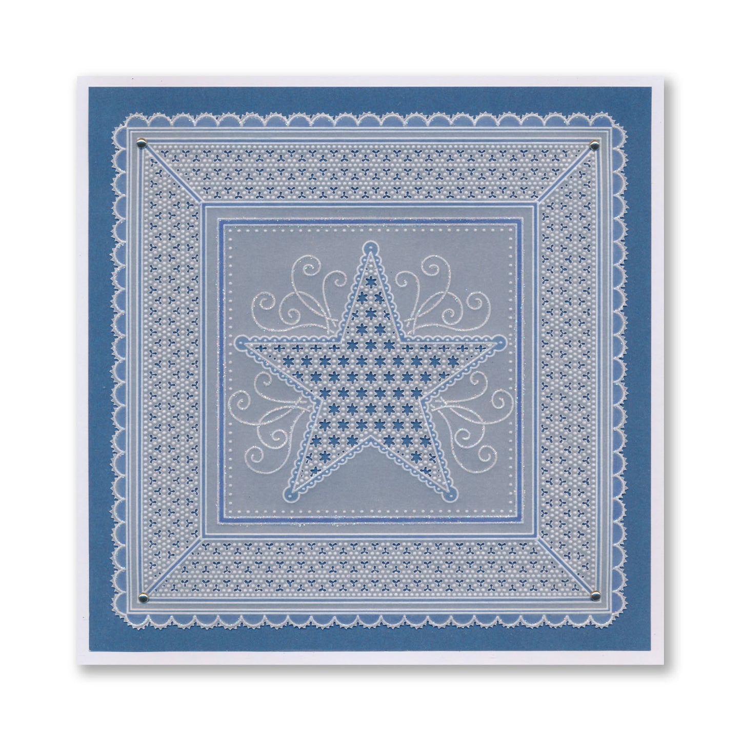 Jazz's Rosie & Festive Sampler A4 Groovi Plate Duo