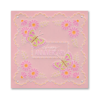 Linda's Floral Applique Midi Groovi Plate Collection